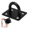 Haczyk sufitowy - czarny hak 37x46mm - Wieszak na drobiazgi - Uchwyt