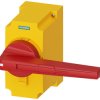 Uchwyt zamykany na kłódkę do 3KF kolor Czerwony/żółty Siemens SENTRON