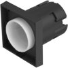 Pushbutton, 30 x 30 mm, illuminable, groping, waistband square, 704.731.0