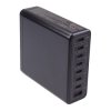 8 Port 240W Desktop USB PD Fast Charger 1x USB-A, 7x USB-C