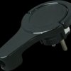 1720.0503.0 Extra-flat angled connector, black