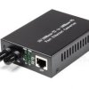 Media konwerter światłowodowy 10/100M RJ-45/ST, MM 1310nm, 2km
