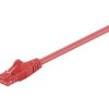 Kabel Patchcord CAT 6 U/UTP RJ45/RJ45 0.50m czerwony