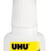 Super glue 5 g bottle, UHU BLITZSCHNELL PINSELFLASCHE 5G