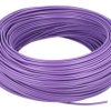 Przewód; montażowy; H05V-K (LgY); 1 żyła; linka; Cu; 0,50mm2; fioletowy; PVC; -30...+80°C; 300/500V; karton 100m; Helukabel; RoH