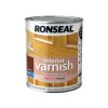 Ronseal 36838 Interior Varnish Quick Dry Satin Dark Oak 750ml