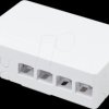 FB1002 FTTH Termination mount box, 4 ports, white
