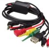 Kable, przewody do zasilacza serwisowego 7 końcówek z USB