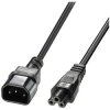 Lindy 30341 2m C5 to C14 Mains Cable, lead free