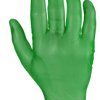 Rękawice jednorazowe, rozm. XL, 100 szt., kolor: Zielony, RS PRO