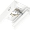 Eutrac 1001530 Element systemu szynowego wysokonapięciowego Wahadło Pendelclip 3-P.Stromschiene weiss biały