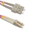 Qoltec Patchcord światłowodowy LC/UPC - SC/UPC Multimode 50/125 OM4 Duplex 2m