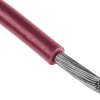 Przewód montażowy 0,2mm² Czerwony RS PRO XLPE 24 AWG 300 V dł. 100m 11/0,16 mm +125°C UL 1581, UL 758
