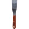 KS Tools 907.2263 Stainless Steel Scraper, 50mm, Wooden Handle