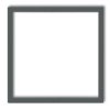 Ramka Wypełniająca Pojedyncza Serii Deco Grafitowy Mat 28Drw-1