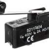 Wyłącznik Krańcowy Miniaturowy 1Co Z Rolką Wzdłuż Dźwigni W0-5211-404
