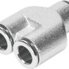 Złączka pneumatyczna Wciskane 6 mm Wciskane 6 mm Festo Adapter rozgałęźny do rur