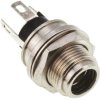 Switchcraft Gniazdo DC Gniazdo DC Prosty Montaż na panelu 5A 30.0V 26.3 mm Srebrny IP68