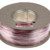 Przewód montażowy 0,2 mm² Czerwony RS PRO PVC 24 AWG 1 kV AC dł. 500m 7/0,2 mm +85°C
