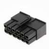 Molex Obudowa złącza pin żeńskiego na kabel Ilość pinów 12 Wymiary siatki: 5.7 mm 1716920112 1 szt. torba