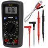 Miernik Uniwersalny Z Pomiarem Temperatury Multimetr Cyfrowy Z Wyświetlaczem...