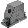Grommet housing, size 16B, die-cast aluminum, 1 x M25, angled, central locking, IP65/IP68/IPX9K, 19405161681