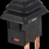 01683.8101-00 Pressure switch, SPST , 250 V AC / 16 A, on/off, black