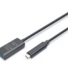 Kabel Przedłużający Aktywny, Usb 3.2 Gen2, 10Gbps, Usb-C - Usb-A, 5M Da-73113