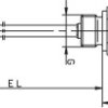 Czujnik temperatury Jumo 902044/20-380-1003-1-8-100-104, -50 do 200 °C, Pt100