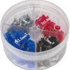 Wire end ferrules kit, 2x0.75/1/1.5/2.5 mm², 200 pieces, 610 908