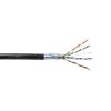 Kabel EmiterNet zewnętrzny żelowany FTP (F/UTP) kat.6 żel, drut 4x2x0,57 PE+GEL