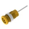 Gniazdo bananowe Żeński Pin Żółty 36A Electro PJP rozmiar 4 mm