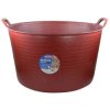 Faithfull FAIECOFLXR56 Eco Flex Tub 56 litre - Recycled Red