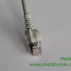 Patchcord miedziany U/FTP kat.6a dł.5m szary