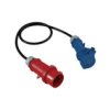Adapter 1M Z Wtyczki 230V/16A/5P Na Gniazdo Kempingowe 230V/16A/3P 2766