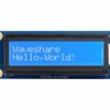 Waveshare LCD1602 I2C Module, White color with blue background, 16x2 characters LCD, 3.3V/5V