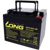 Long WP45-12 AGM Battery 12V 45Ah M6 Connector VDS Certified Maintenance-free