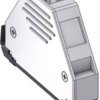 Deltron Connectors Deltron DCEM 37 Obudowa złącza D-SUB Ilość styków: 37 tworzywo sztuczne, metalizowane 180 °, 45 ° met
