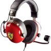Thrustmaster T.Racing Scuderia Ferrari Edition-DTS Słuchawki wokółuszne przewód stereo czerwony zestaw słuchawkowy, regu