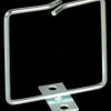 699991.3 Cable routing bracket - 1 bracket, silver 80 x 80 mm
