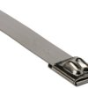 Cable tie, stainless steel, (L x W) 838 x 12.3 mm, bundle-Ø 12 to 254 mm, metal, -80 to 538 °C, 111-95339