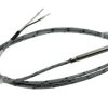 Czujnik; temperatury; L2GGD-K-2x0,22-1500; termopara; cylindryczny metalowy; termopara K; z przewodem 1,5mb; fi 6x50mm; -40÷400°