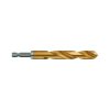 Wiertło do metalu HSS-G TiN walcowane 13x83/130mm RED HEX SHOCKWAVE MILWAUKEE