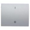 SISTENA LIFE Klawisz pojedynczy z oznaczeniem 0-I do łącznika 2P metalic 771315
