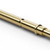 Standard test pin with probe, round head, Ø 1.66 mm, travel  5 mm, pitch 2.54 mm, L 32 mm, F77206B200G150