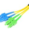 PATCHCORD ŚWIATŁOWODOWY SM SC/UPC-SC/APC DUPLEX 3m