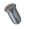 Ładowarka samochodowa 20W 1xUSB QC3.0 Grafitowa