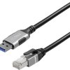 adapter USB 3.2 Gen 1 (USB 3.0), RJ45 Maxtrack C540-1,5L, CAT 6, 1.5 m, 1 szt.