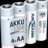 5030792 Ansmann AA batteries 4x 1300 mAh maxE