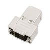Encitech 6550-0100-01 TRI-M-9-K 9-pin metallised D-Sub Housing silver